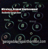 Wireless Keypad Replacement Garage Door Repair Thornton 9265 Washington Street, 