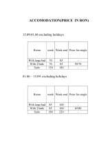 Menus & Prices, Pensiunea Belmonte,Sambata de Sus, Sambata de Sus