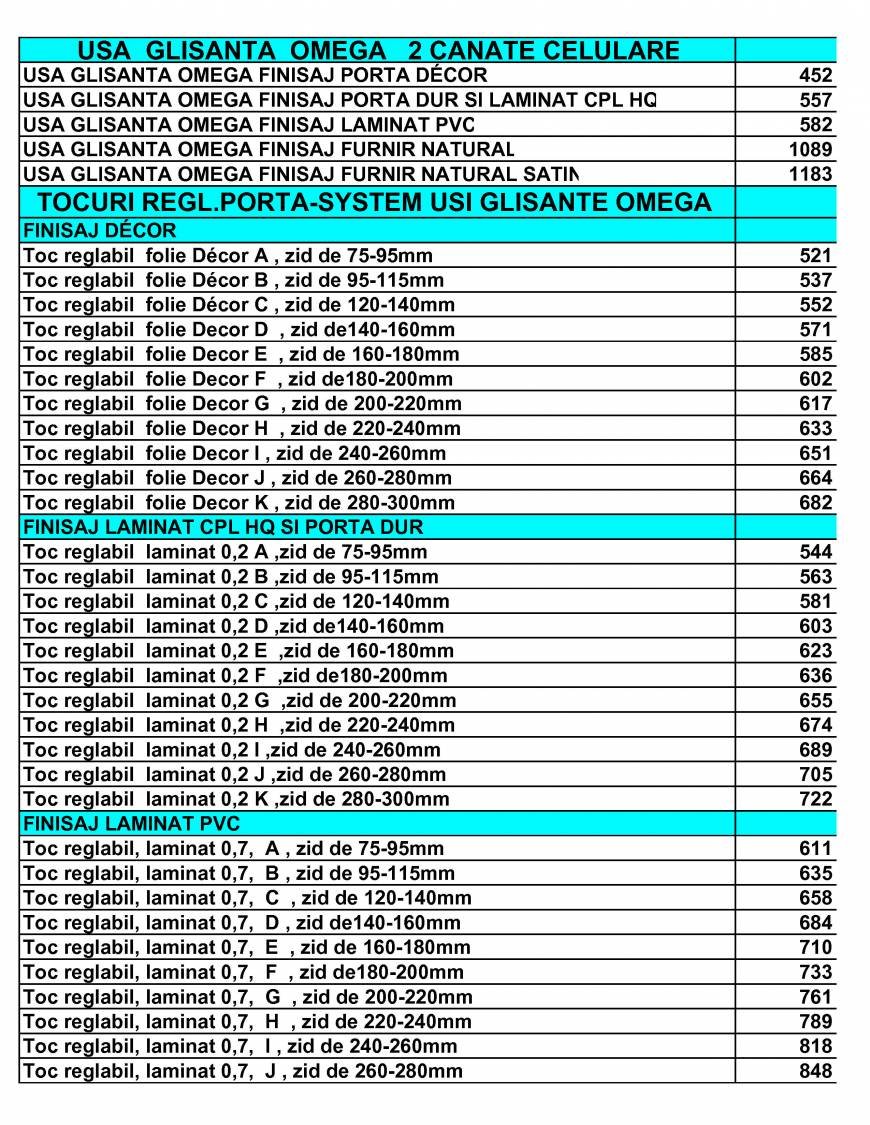  Pricelists of usi porta doors Sos.Stefan cel Mare nr.56-58 - Photo 39 of 56