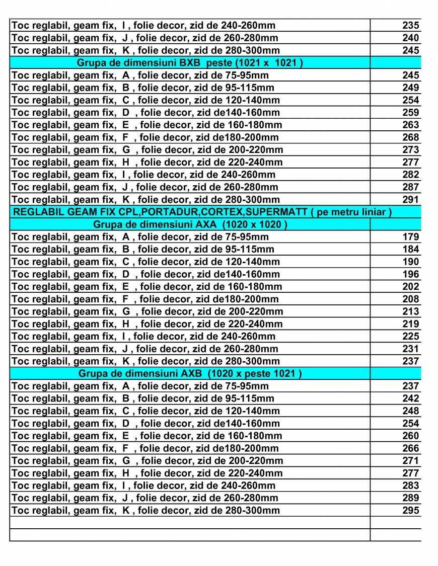  Pricelists of usi porta doors Sos.Stefan cel Mare nr.56-58 - Photo 7 of 56