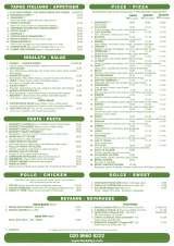 Menus & Prices, FireBellys Restaurant, Purley