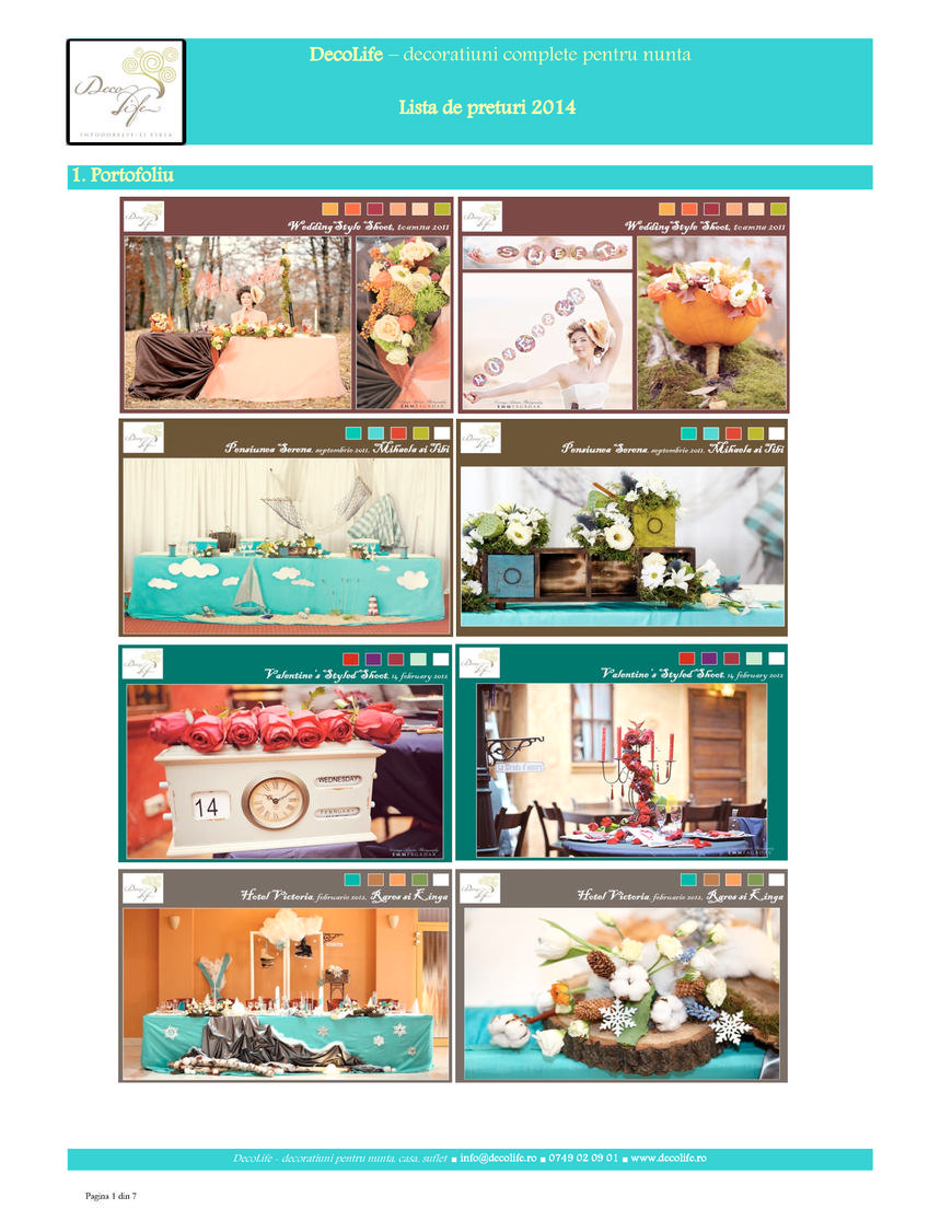  Pricelists of DecoLife Piata Muzeului nr.1 - Photo 1 of 7