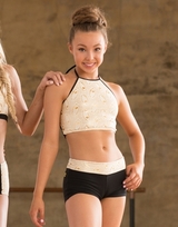 Bright Lights outfit front, Angel Dancewear Ltd, Bradford