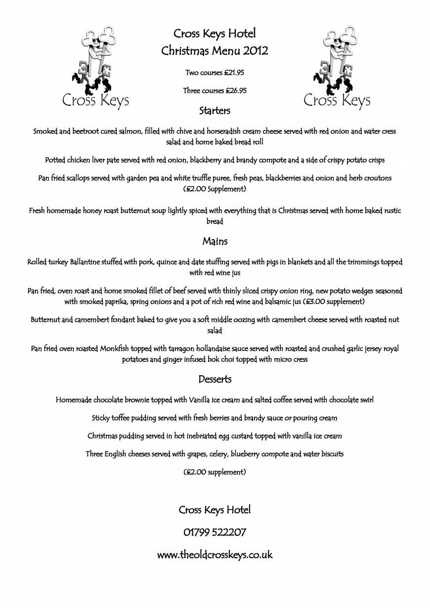  Pricelists of The Cross Keys Hotel 32 High Street - Photo 9 of 9