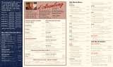 Menus & Prices, The Cross Keys Hotel, Saffron Walden
