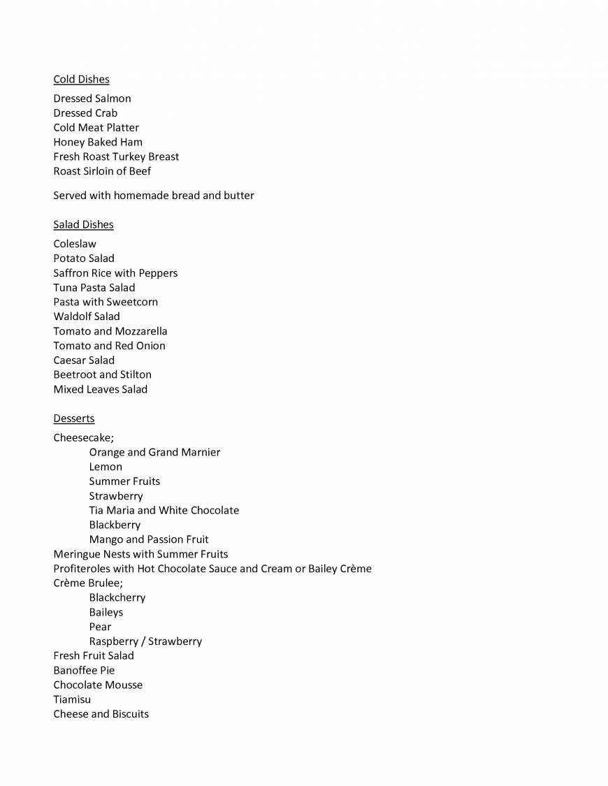  Pricelists of Edwards Bar & Brasserie Edwards Bar & Brasserie Morleys Road Weald - Photo 7 of 8