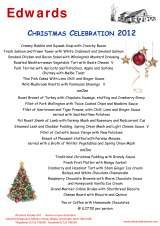 Menus & Prices, Edwards Bar & Brasserie, Sevenoaks