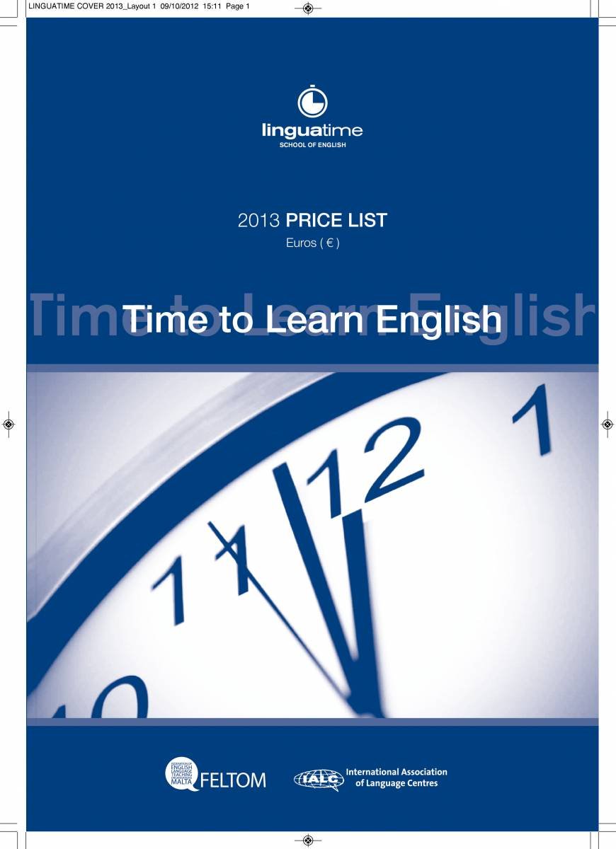  Pricelists of linguatime School of English Linguatime 243E - Photo 1 of 7