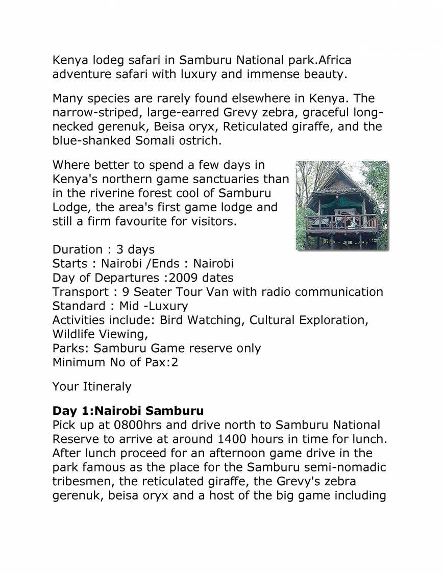  Pricelists of TWO STAR SAFARIS Mbagathi Road - Photo 4 of 29