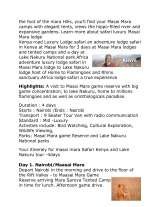 Menus & Prices, TWO STAR SAFARIS, Nairobi
