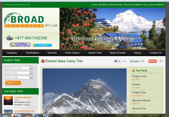  Profile Photos of Broad Adventure P. Ltd. Kwabahal -17, Thamel - Photo 9 of 10