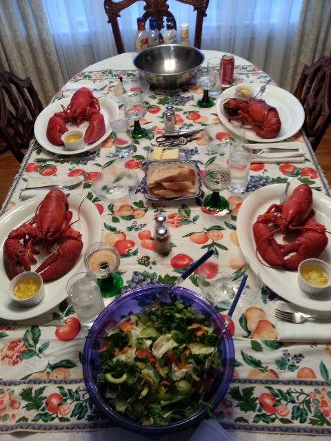 We do Lobster dinners, (in season, market price +) Minimum 2 day stay required. (We have to catch the little buggers first) :) Profile Photos of Harbour Tide Inn ~ Bed & Breakfast 725 Main Street - Photo 59 of 83 We do Lobster dinners, (in season, market price +) Minimum 2 day stay required. (We have to catch the little buggers first) :) Profile Photos of Harbour Tide Inn ~ Bed & Breakfast 725 Main Street - Photo 59 of 83