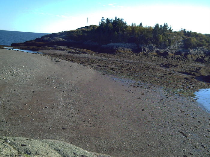 The beach at low tide Blacks Harbour and Our Coastal Views of Harbour Tide Inn ~ Bed & Breakfast 725 Main Street - Photo 8 of 48
