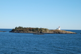 Pea Point island and lighthouse from the water Harbour Tide Inn ~ Bed & Breakfast 725 Main Street 