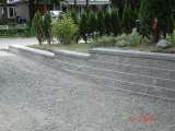 Newly constructed lock block wall Brampton Ont. CDM ENTERPRISES INC. since 1992 2489 eighth line 