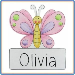 Hand Painted Name Plaques Profile Photos of Bluemist Kids Online only - Photo 19 of 20