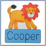 Hand Painted Name Plaques Bluemist Kids Online only 