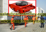 Cargo trolley applied on moving and handling works, qingdao