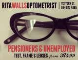  Rita Walls Optometrist 112 York Street 