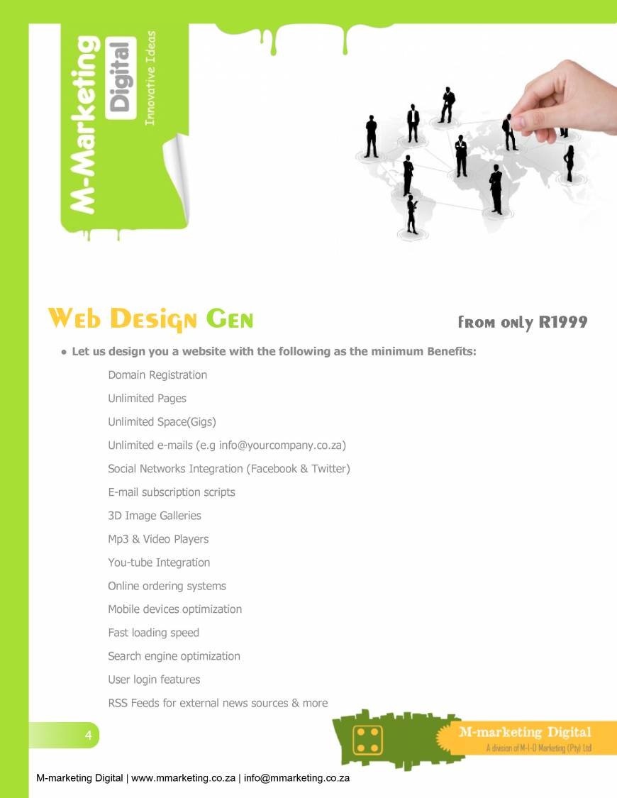  Pricelists of M-I-D Marketing (Pty) Ltd 210 woodmead manor - Photo 4 of 6