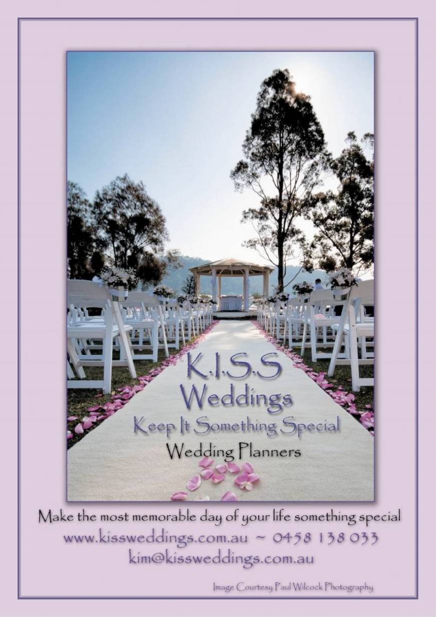  Pricelists of K.I.S.S Weddings Pennant Hills - Photo 10 of 17