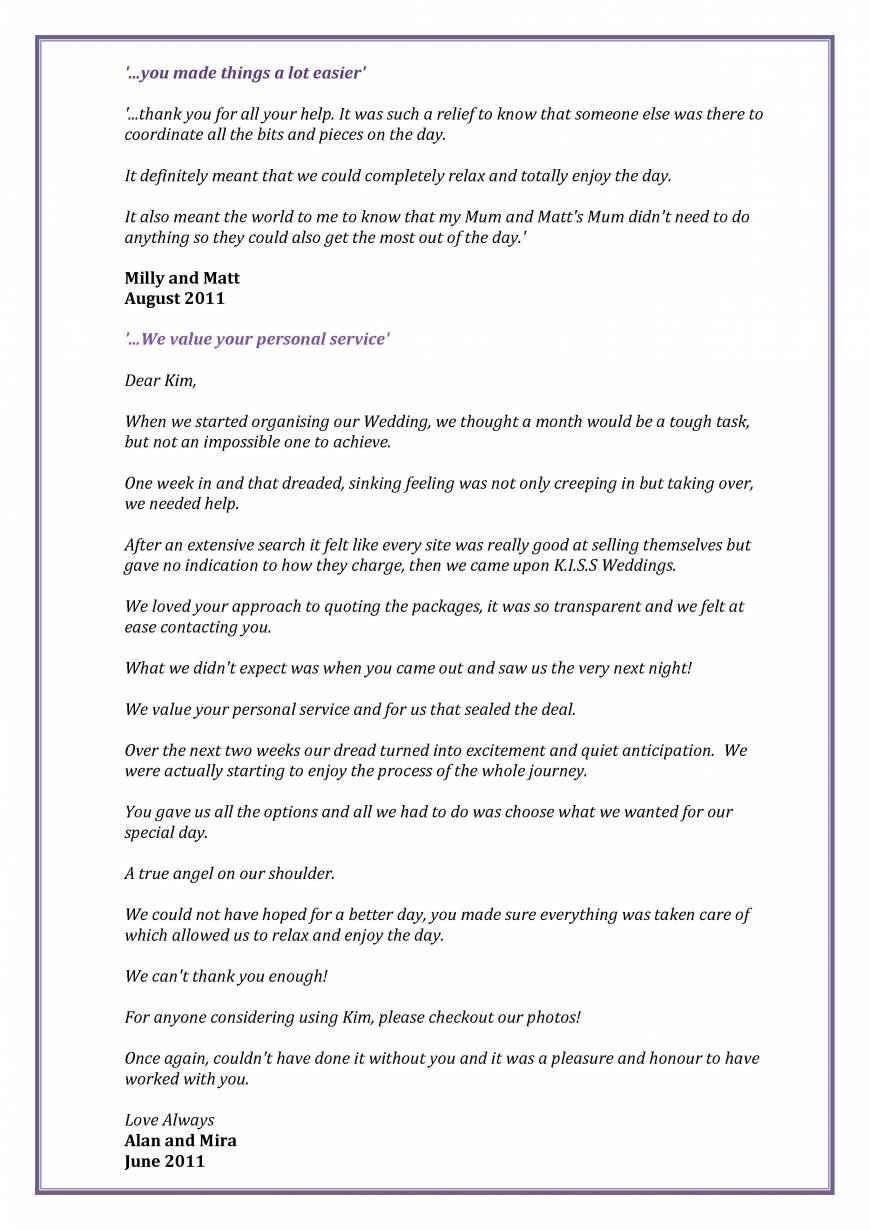  Pricelists of K.I.S.S Weddings Pennant Hills - Photo 14 of 17