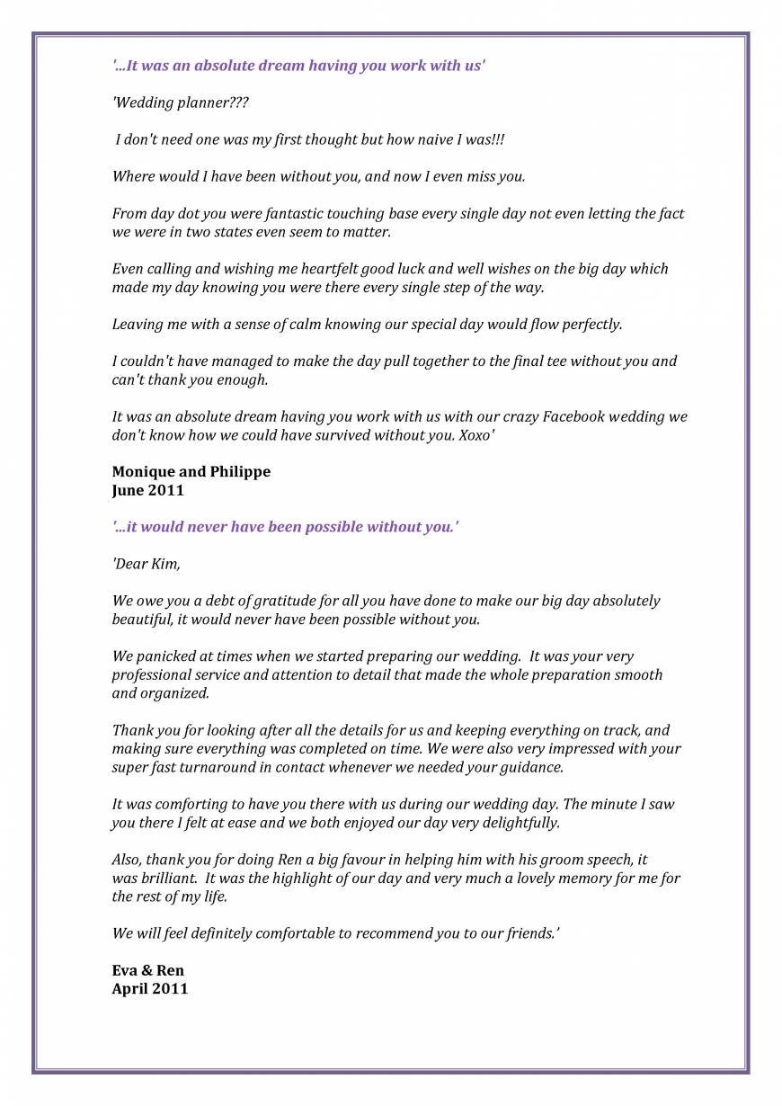  Pricelists of K.I.S.S Weddings Pennant Hills - Photo 13 of 17
