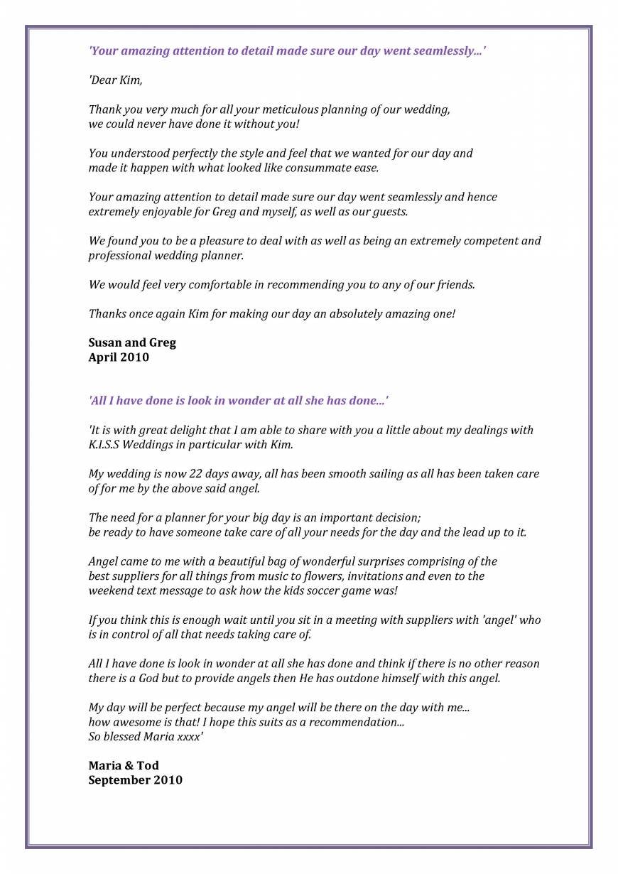  Pricelists of K.I.S.S Weddings Pennant Hills - Photo 12 of 17