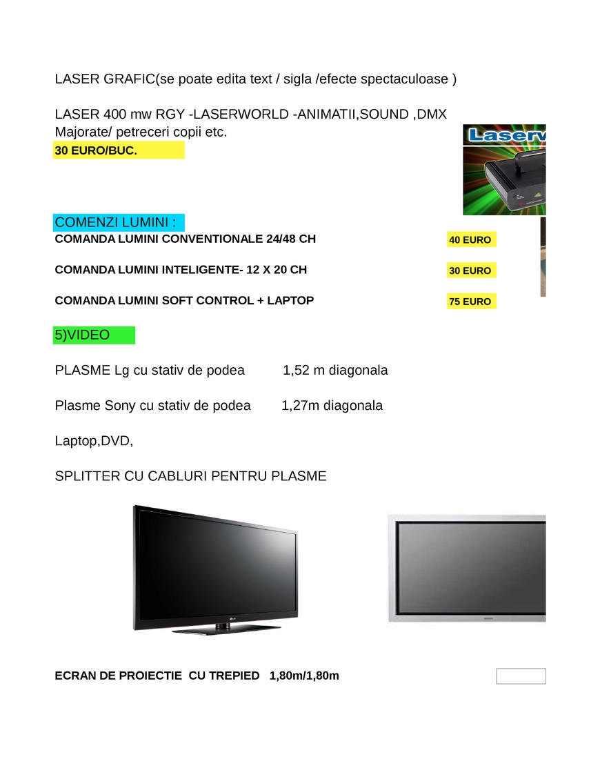  Pricelists of S.C. WATTECH SYSTEMS S.R.L. Str. Republicii nr. 31/ap. 1 - Photo 33 of 39