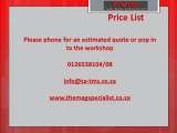 Menus & Prices, The Mag Specialist, Centurion