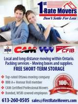 First Rate Movers Inc., North Gower