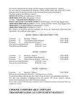 Menus & Prices, SC. GLOBAL AUTO TRAVEL SRL, CONSTANTA