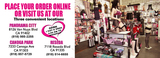 Menus & Prices, Adult Warehouse Outlet, Van Nuys