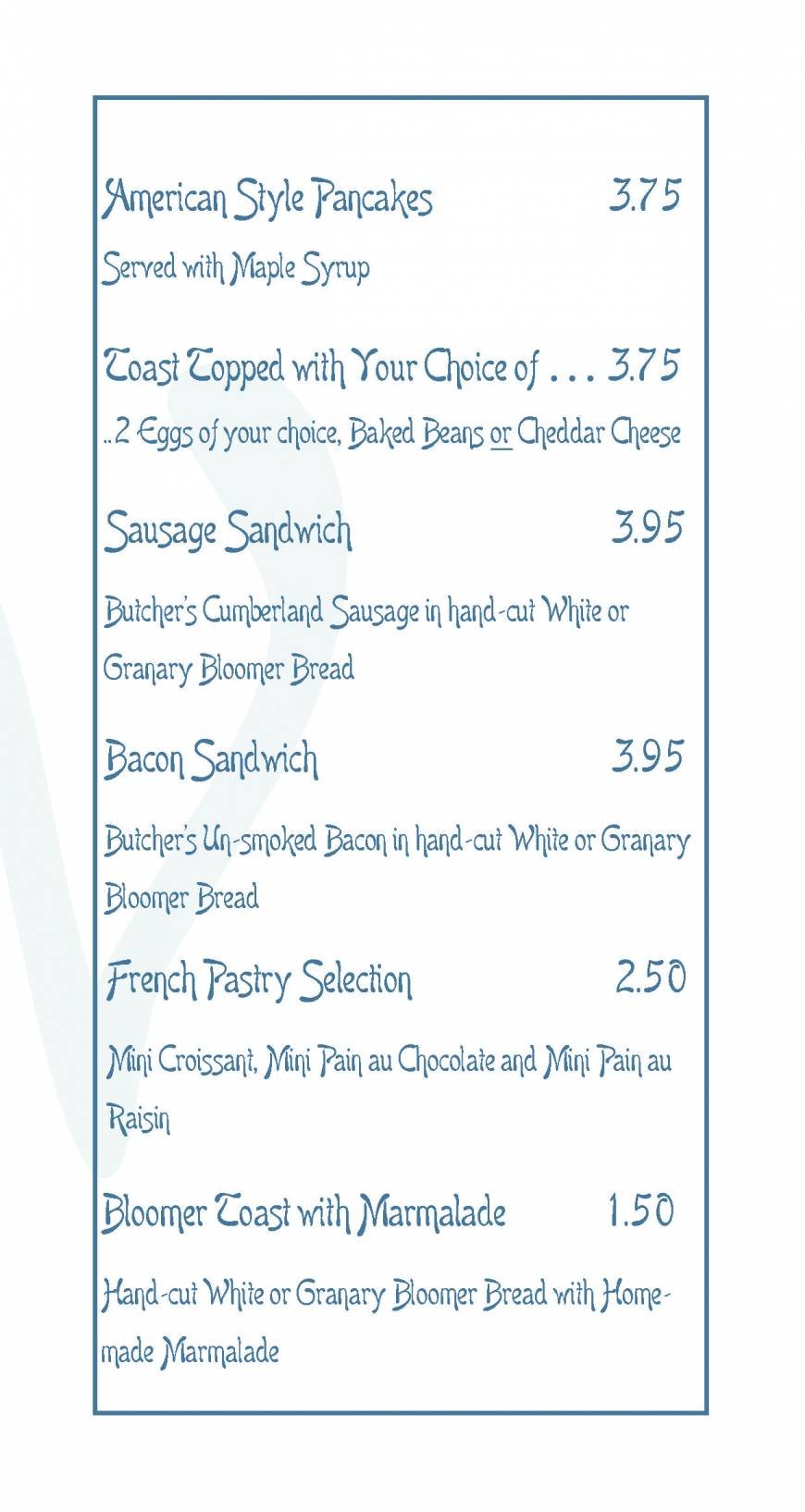  Pricelists of Will's Restaurant Bar - Eastbourne 8a Hyde Gardens - Photo 16 of 17