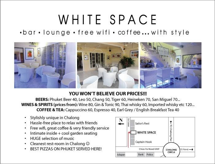  Pricelists of White Space Phuket Soi Sukee - Photo 3 of 3