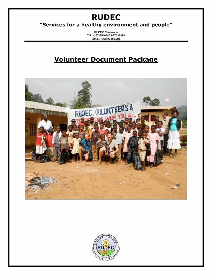  Pricelists of Rural Development Centre Association(RUDEC) Cameroon  - Photo 1 of 7