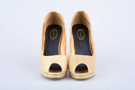Our gold pumps -  from our newest collection. Available at www.mothermoods.com Shoes, Bags, Jewlery of Mothermoods Talad Loong Perm (Thai Airways Market), Vibhavadi 22 Road - Photo 1 of 7