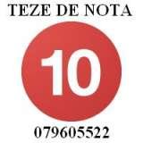 TEZE DE MASTER LA COMANDA - CALITATE INEDITA, Ialoveni
