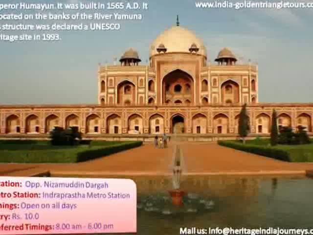 Delhi Tourist Attractions Video Presentation.wmv