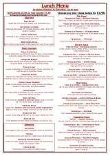 Menus & Prices, Salsa Restaurant, Southend-on-Sea