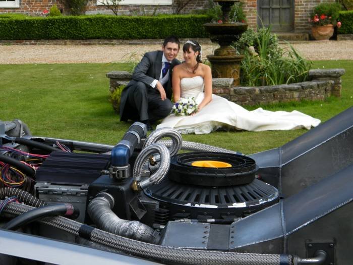 Delorean Time Machine Hire with Bride and Groom with Delorean Wedding car Profile Photos of Delorean Hire Hire a Delorean Time Machine Hire BTTF Car Hire UK & Europe 8 Walmer Gardens - Photo 4 of 13 Delorean Time Machine Hire with Bride and Groom with Delorean Wedding car Profile Photos of Delorean Hire Hire a Delorean Time Machine Hire BTTF Car Hire UK & Europe 8 Walmer Gardens - Photo 4 of 13