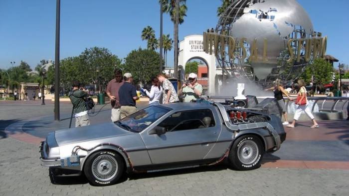 The BTTF Car Delorean Time Machine Hire on display at Universal Studios Hollywood Profile Photos of Delorean Hire Hire a Delorean Time Machine Hire BTTF Car Hire UK & Europe 8 Walmer Gardens - Photo 7 of 13 The BTTF Car Delorean Time Machine Hire on display at Universal Studios Hollywood Profile Photos of Delorean Hire Hire a Delorean Time Machine Hire BTTF Car Hire UK & Europe 8 Walmer Gardens - Photo 7 of 13