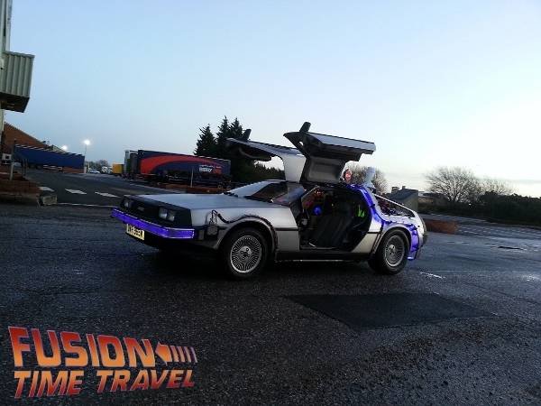 Fusion Time Travel Profile Photos of Delorean Hire - Hire a Delorean - Back To The Future Car Hire - Delorean Time Machine UK - BTTF Delorean Leeds - Photo 24 of 43