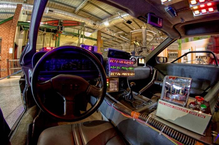 Delorean Time Machine Interior Profile Photos of Delorean Hire - Hire a Delorean - Back To The Future Car Hire - Delorean Time Machine UK - BTTF Delorean Leeds - Photo 2 of 43