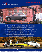 R T Recovery | Motor Cycle Recovery in South London, South London