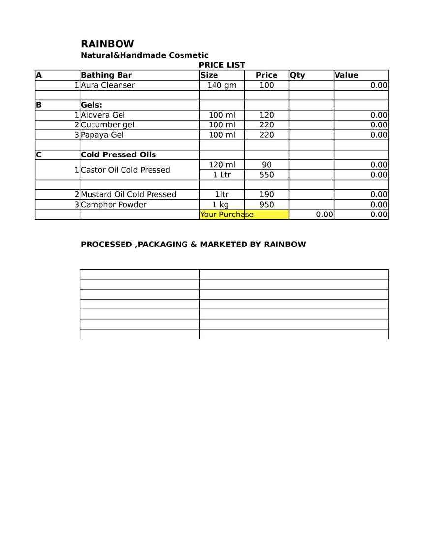  Pricelists of RAINBOW 33B Sarat Bose Road - Photo 27 of 54
