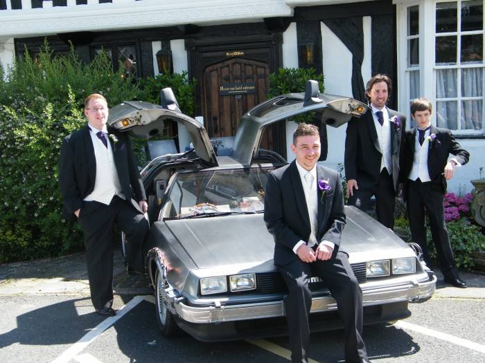 Delorean Time Machine BTTF Car Hire wedding Car hire in Essex Profile Photos of Back to the Future Delorean Hire 8 Walmer Gardens - Photo 10 of 19 Delorean Time Machine BTTF Car Hire wedding Car hire in Essex Profile Photos of Back to the Future Delorean Hire 8 Walmer Gardens - Photo 10 of 19