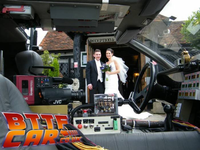  Delorean Hire Delorean Wedding Car Hire BTTF Car Delorean Time Machine Hire Past Wedding Car Photos of Delorean Hire Back to the Future Delorean UK & Europe Hire 8 Walmer Gardens - Photo 19 of 22