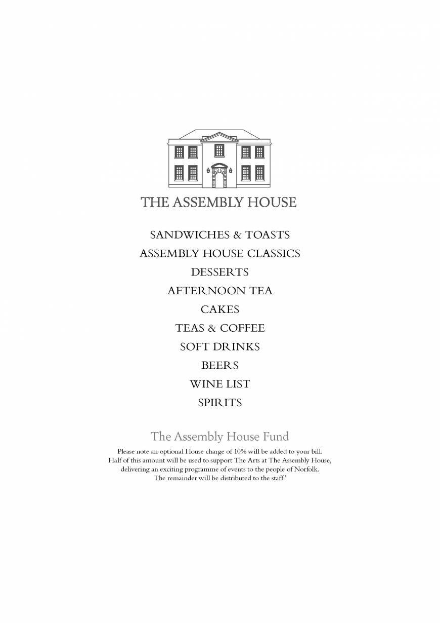  Pricelists of The Assembly House Theatre Street - Photo 1 of 16