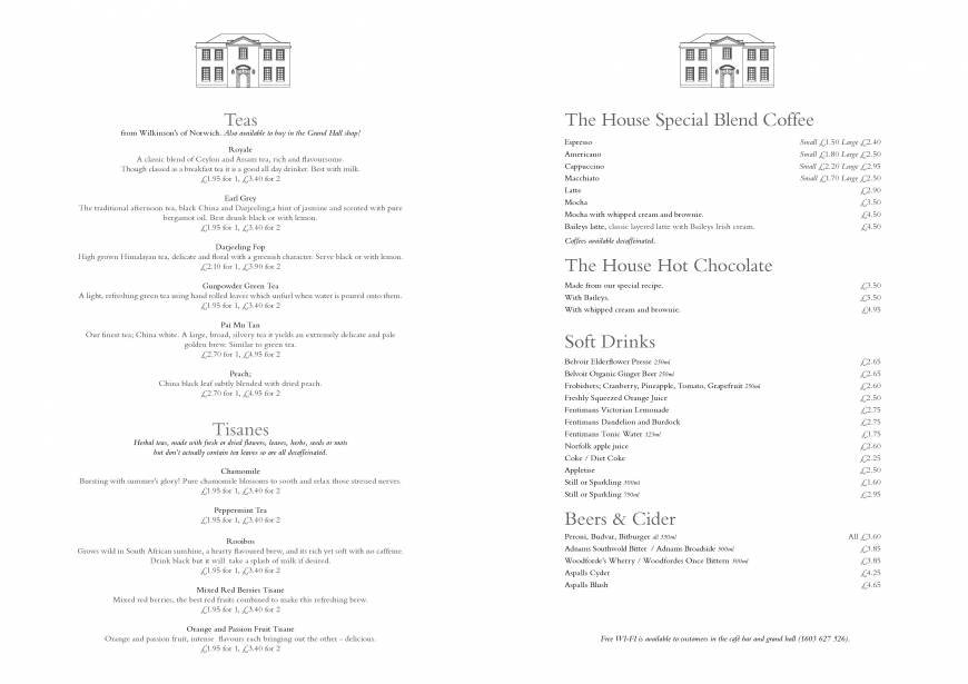  Pricelists of The Assembly House Theatre Street - Photo 3 of 16